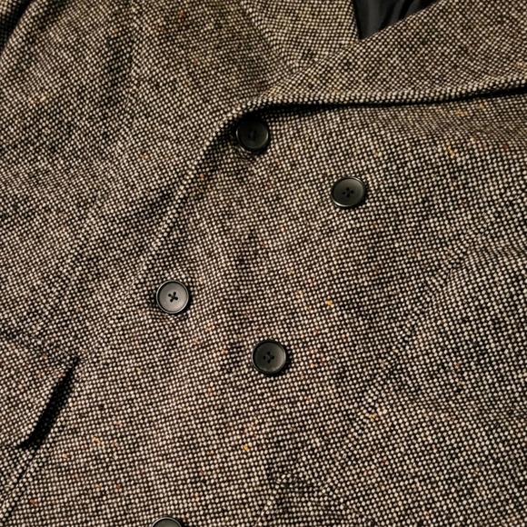 Wool Peacoat Eddie Bauer size Large Plain Weave - Picture 4 of 7